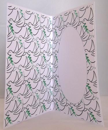 Christmas Doves Insert by Suzi Cooper