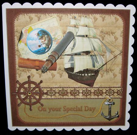 8x8 It's a Sailors Life by Suzi Cooper