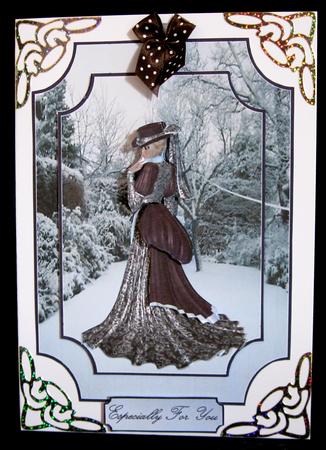 Vintage Winter Miss by Suzi Cooper