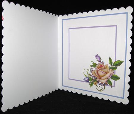 Set of 12 8" Square Inserts for Ladies by Suzi Cooper
