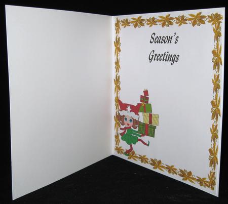 Fun Christmas insert by Suzi Cooper