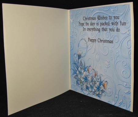 8 inch christmas insert by Suzi Cooper