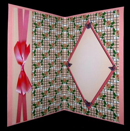 Pale Pink Roses Insert by Suzi Cooper