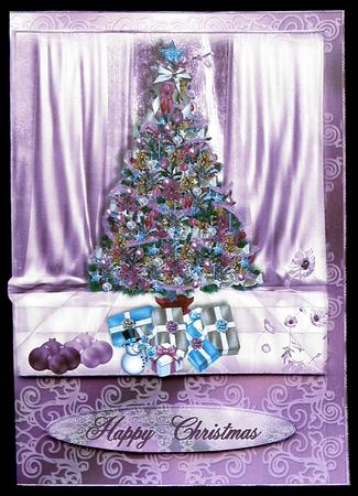 Christmas Tree Quick Card by Suzi Cooper