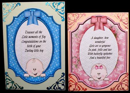2 Baby Toppers by Suzi Cooper