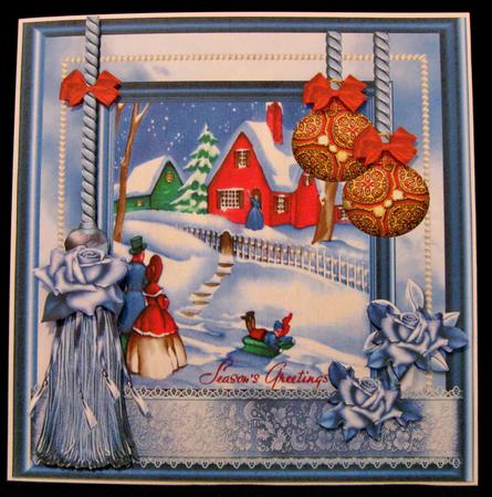 Vintage Seasons Greetings by Suzi Cooper
