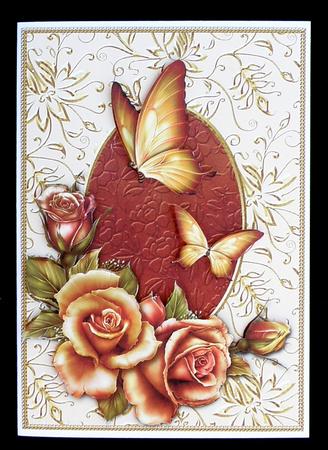 Butterflies and Roses + Decoupage by Suzi Cooper