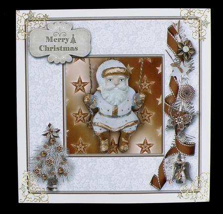 Swinging Santa by Suzi Cooper