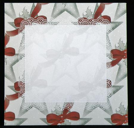 All in One Envelope for 5 Inch Card - Christmas Stars by Suzi Cooper