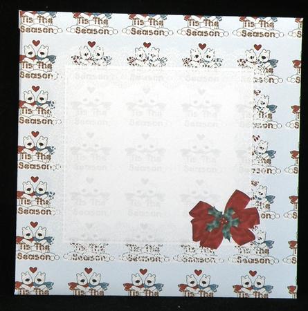 All in One Envelope for 5 Inch Card - Tis the Season by Suzi Cooper