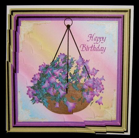 Shell Corners - Hanging Basket by Suzi Cooper