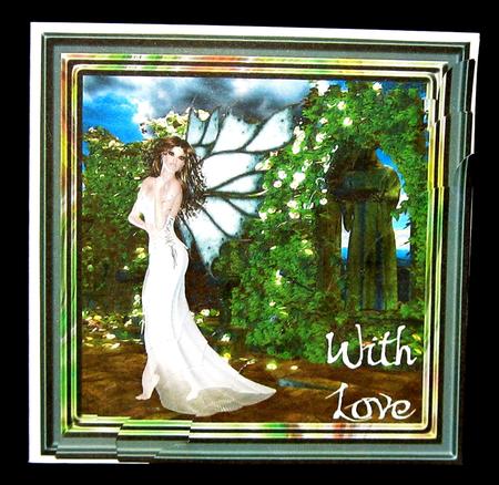 Shell Corners - Fairy in Garden by Suzi Cooper