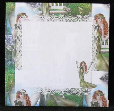 All in One Envelope for 5 Inch Card -amelia the Autumn Fairy by Suzi Cooper