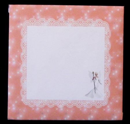 All in One Envelope for 5 Inch Card - Garden Fairy with Wand by Suzi Cooper