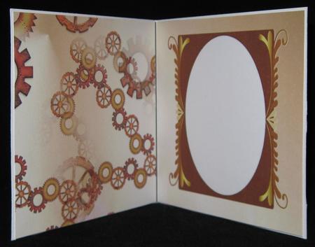 5 Inch Square Insert - Cogs by Suzi Cooper