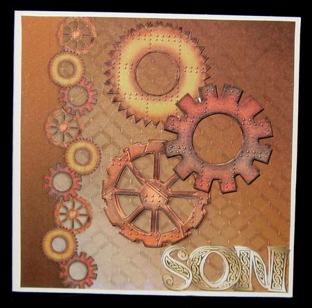 5 Inch Square Cogs - Son by Suzi Cooper