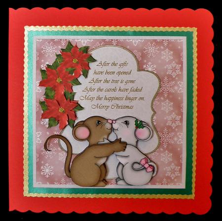 Christmas Love with Poinsettia by Suzi Cooper
