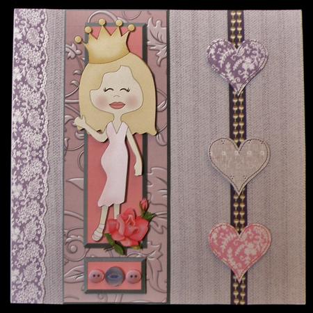 Queen for a Day - Mother's Day or Birthday Large Dl by Suzi Cooper
