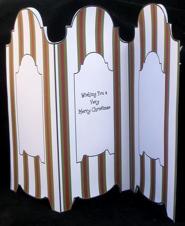 Winter Friends Trifold Insert Sheet - Snowmen by Suzi Cooper