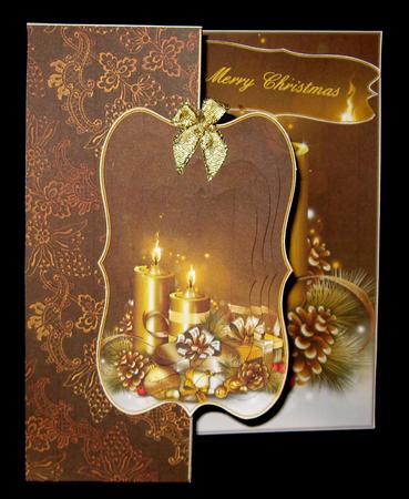 No Holes Glowing Candles and Decorations Fold Kit by Suzi Cooper