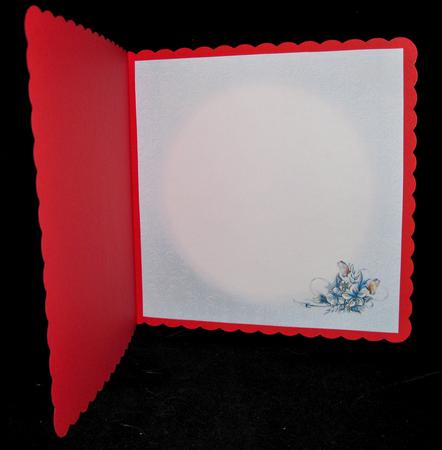 Town in a Snow Globe 8x8 Insert by Suzi Cooper