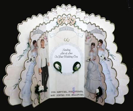 Triple Layer Gatefold - Wedding by Suzi Cooper