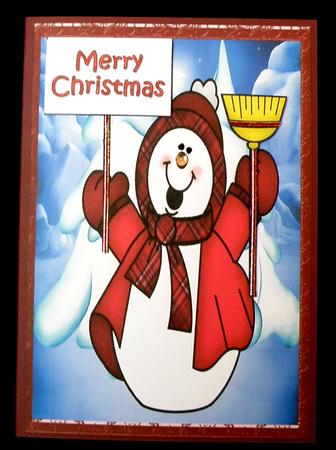 Whimsical Snowmen Toppers by Suzi Cooper