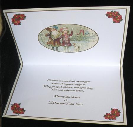 A Joyful Christmas Insert by Suzi Cooper