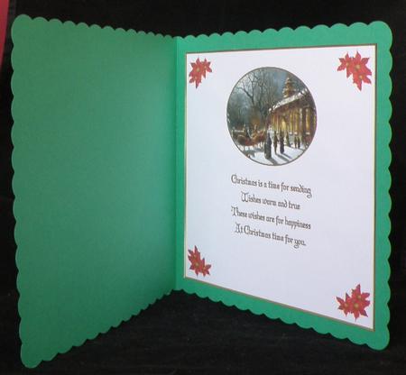 A Winters Day 8x8ins Insert by Suzi Cooper