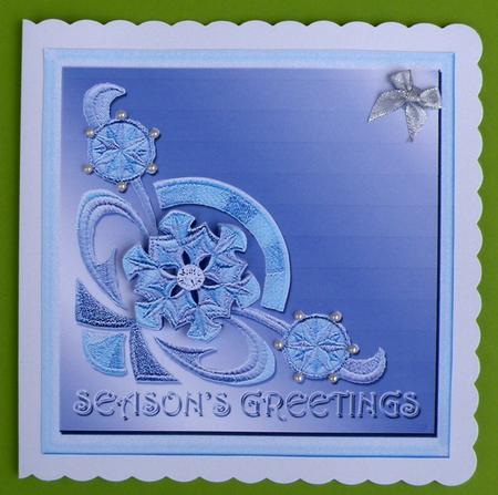 Art Deco Snowflake Corner by Suzi Cooper