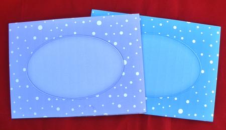 C5 Xmas Falling Snow Envelope Kit by Suzi Cooper
