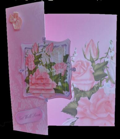 Roses No Holes Fold Back Mini Kit by Suzi Cooper