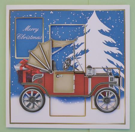 Aperture Mini Kit - Christmas Car by Suzi Cooper