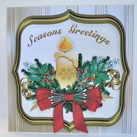 8x8 the Christmas Candle by Suzi Cooper