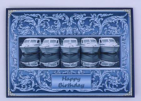 Motorboats - Blue by Suzi Cooper