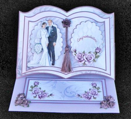 Wedding Couple Easel Book by Suzi Cooper