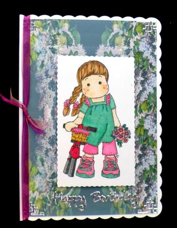 Floral Splendor - Lilac - Paper 7 by Suzi Cooper