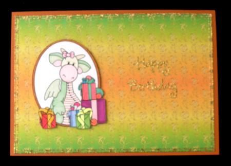 Gold Deco Backing Paper by Suzi Cooper