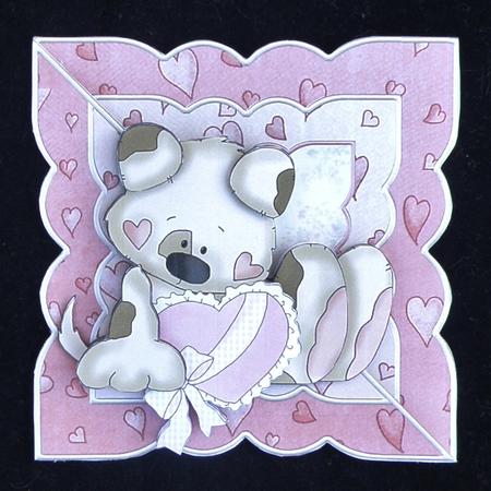Valentine's Day Puppy Love All in One Over the Edge by Suzi Cooper