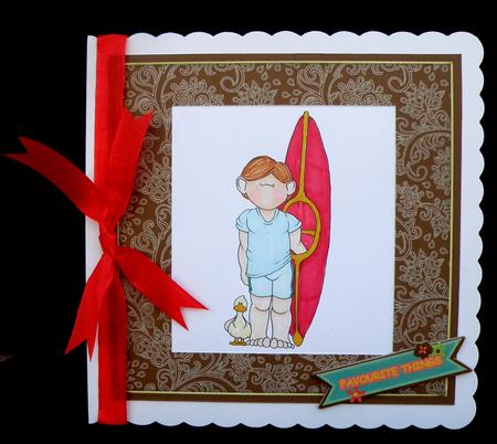 Canoeing Doodles Digital Stamp by Suzi Cooper