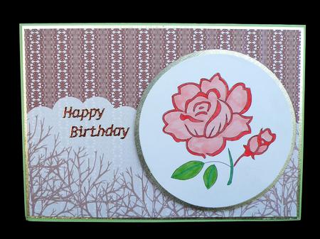 Rose Digital Stamp by Suzi Cooper