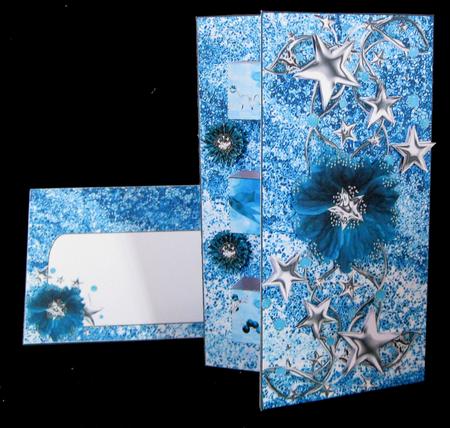 Double Pop Out Card - Angel Dust by Suzi Cooper