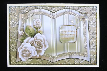 Cream Rose Book Mini Kit by Suzi Cooper