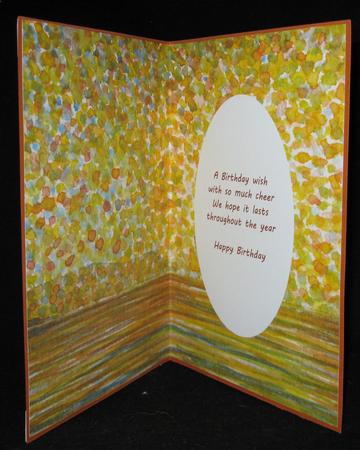 Sunset on the Sea Insert by Suzi Cooper