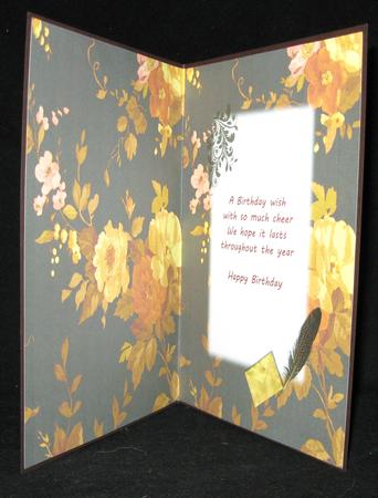 Keeping in Touch Birthday Insert by Suzi Cooper