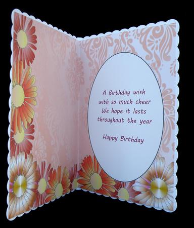 Orange Daisy Insert by Suzi Cooper