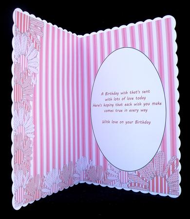Pink Daisy Insert 1 by Suzi Cooper