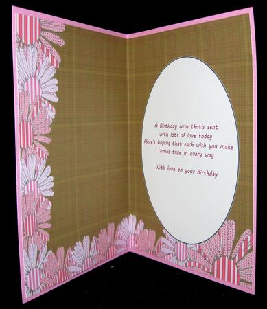 Pink Daisy Insert 2 by Suzi Cooper