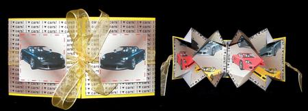 Exploding Card - I Love Cars by Suzi Cooper