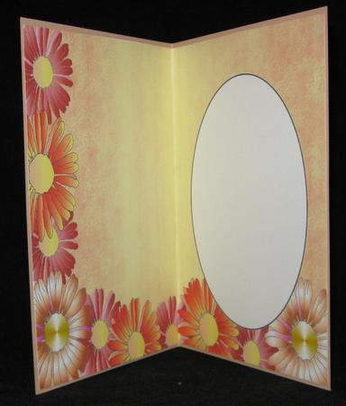 2 Tone Orange Daisy Insert 3 by Suzi Cooper